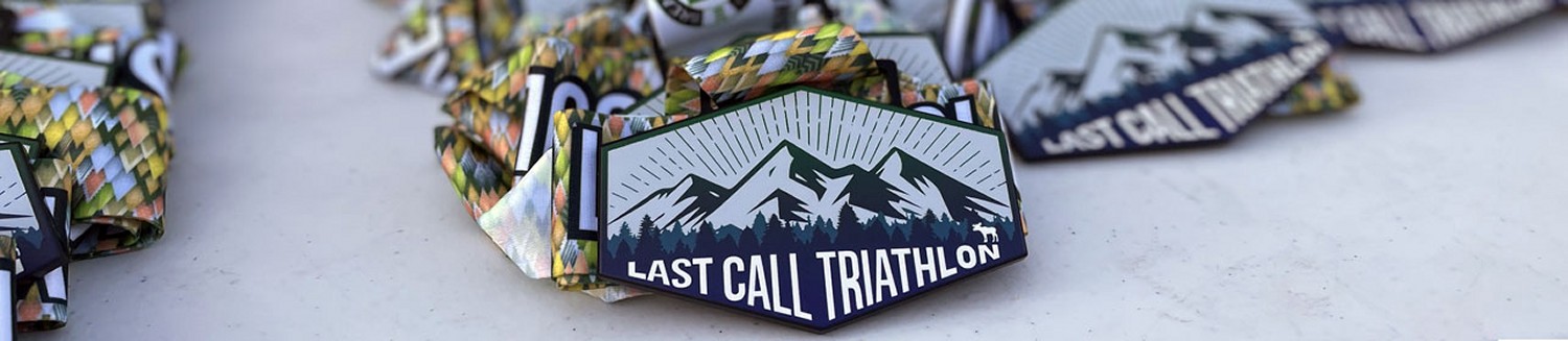 Last Call Triathlon Finisher Medal