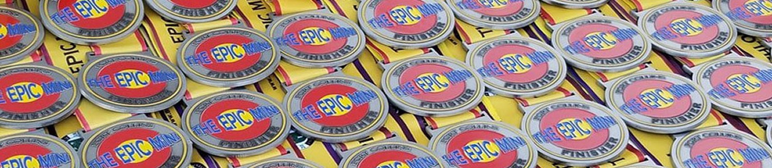 Epic Mini Finisher Medals